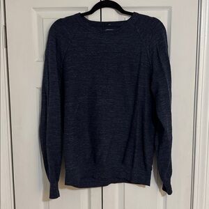 J. Crew Dark Blue Knit Top